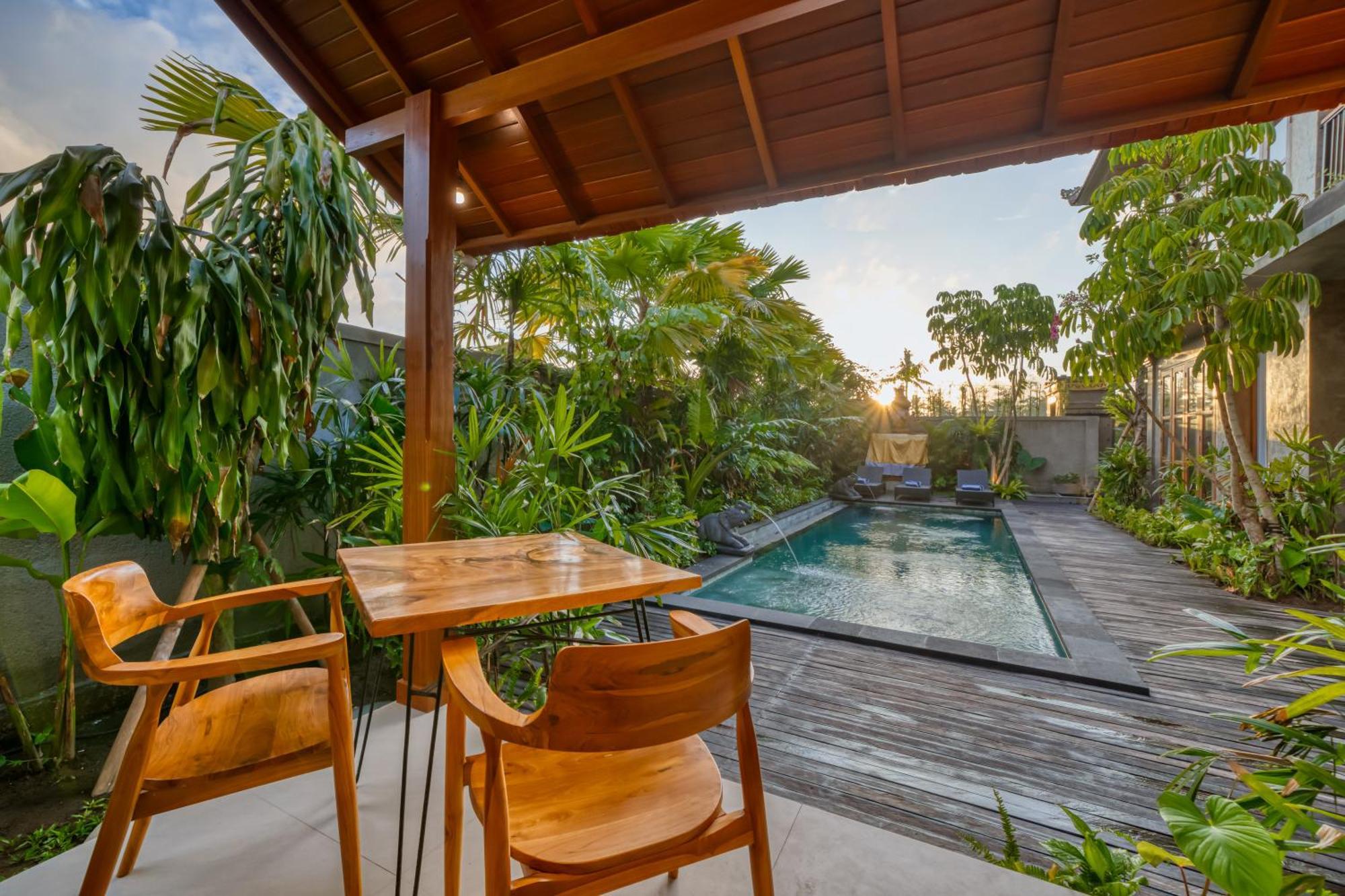 Akasha Villa Ubud エクステリア 写真