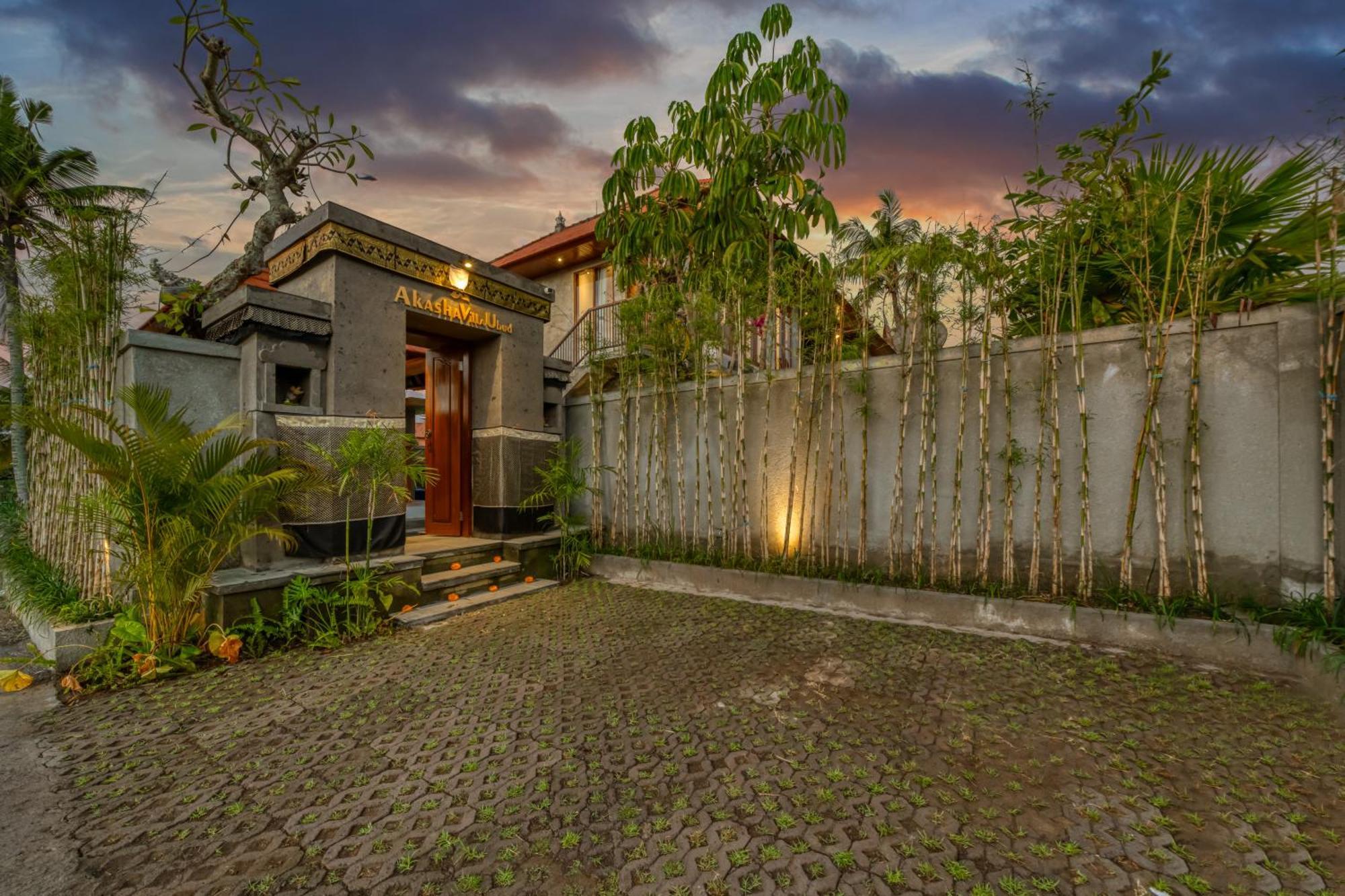 Akasha Villa Ubud エクステリア 写真