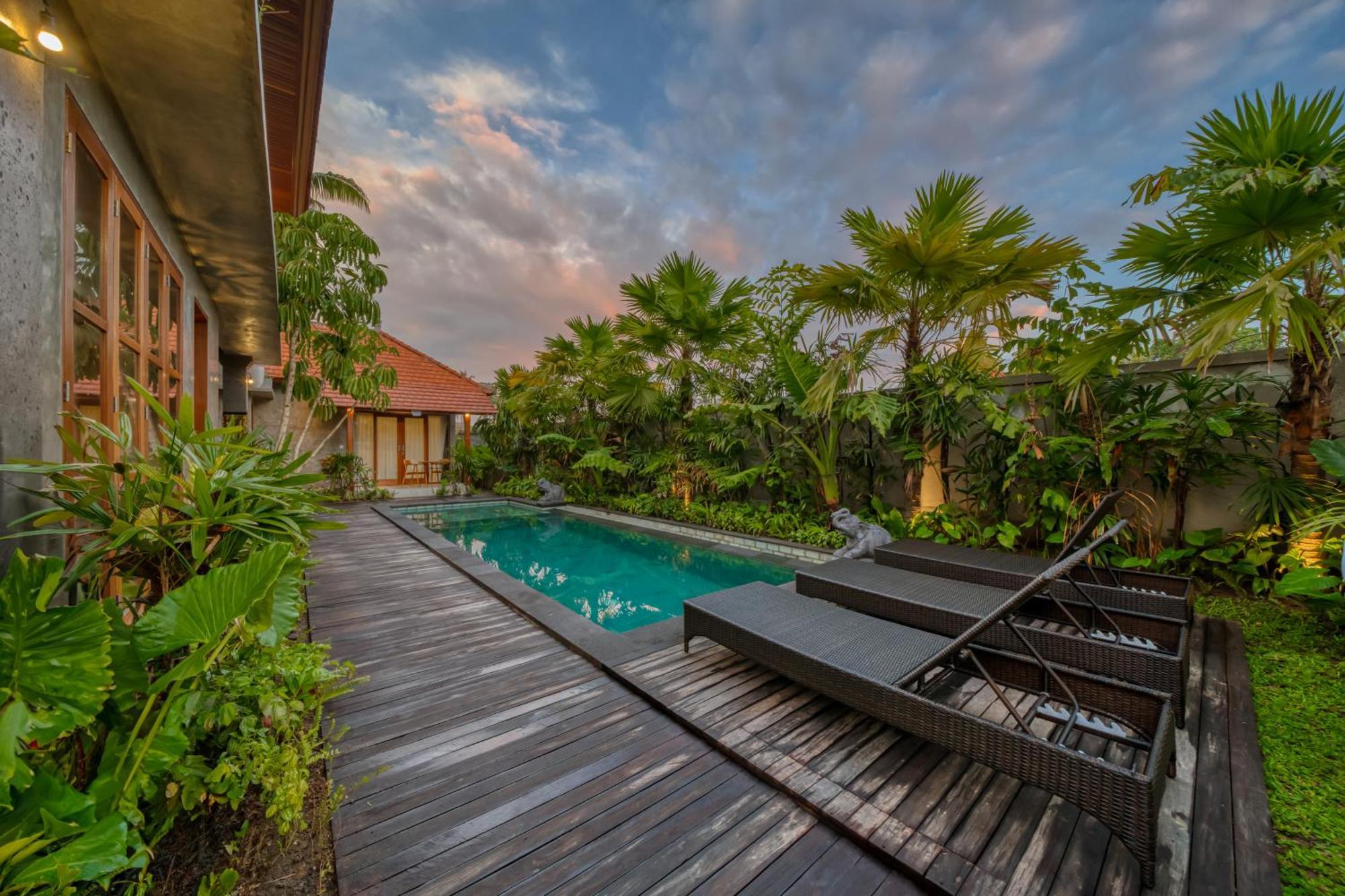 Akasha Villa Ubud エクステリア 写真