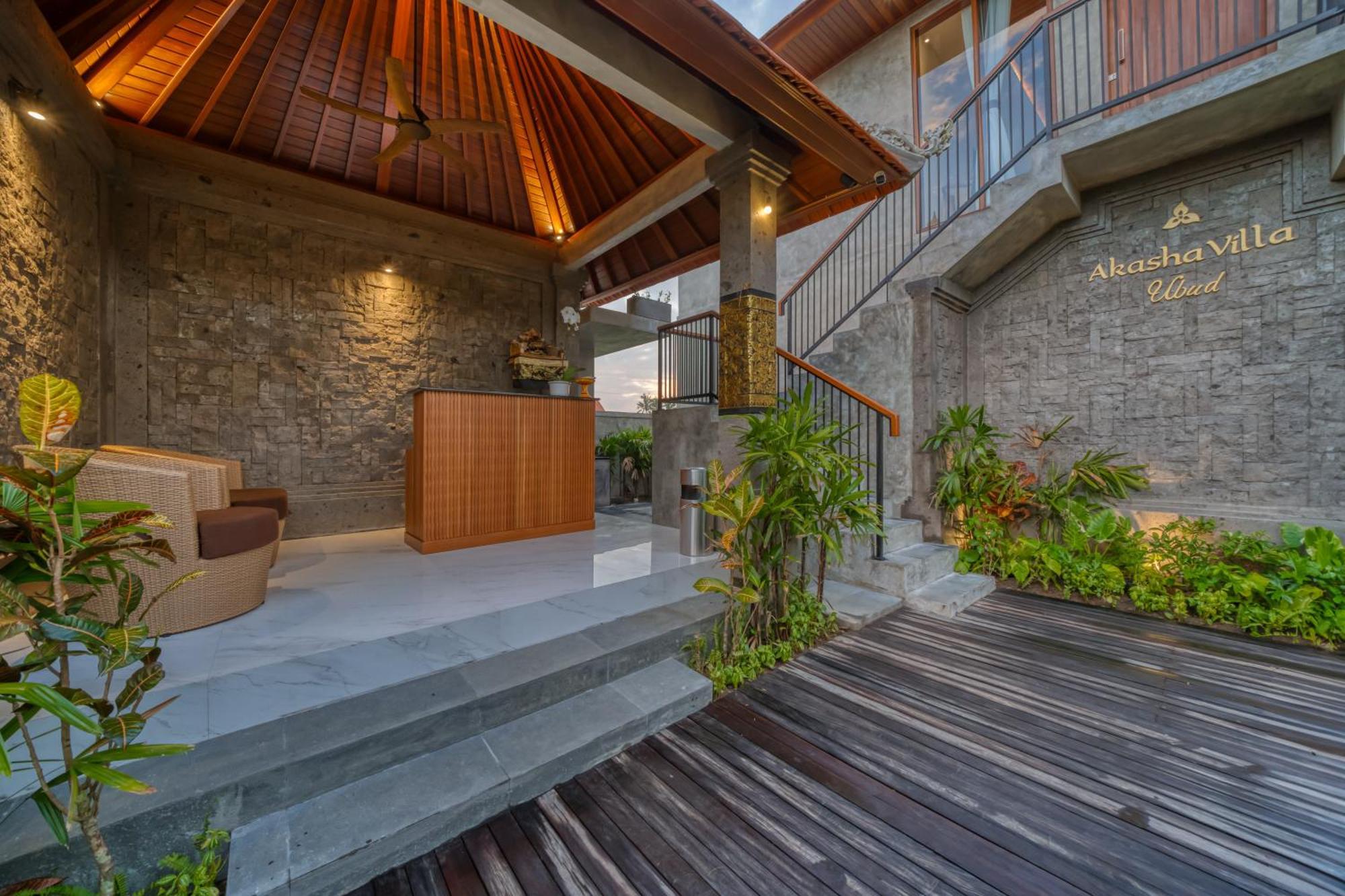 Akasha Villa Ubud エクステリア 写真